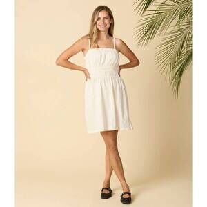 NEW KNOWN SUPPLY bayside dress in pearl
